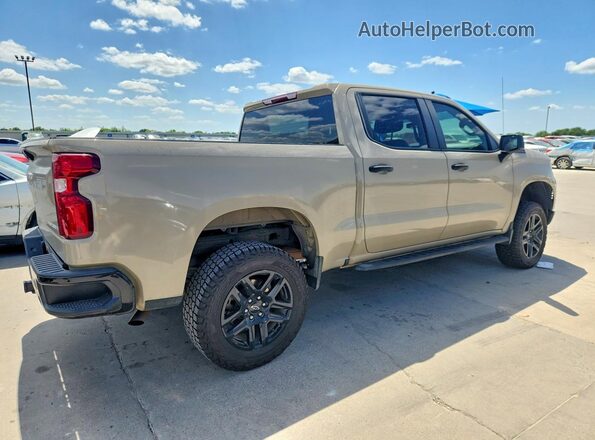 3GCPDCEKXPG194377 2023 CHEVROLET SILVERADO Tan უკანა მარჯვენა