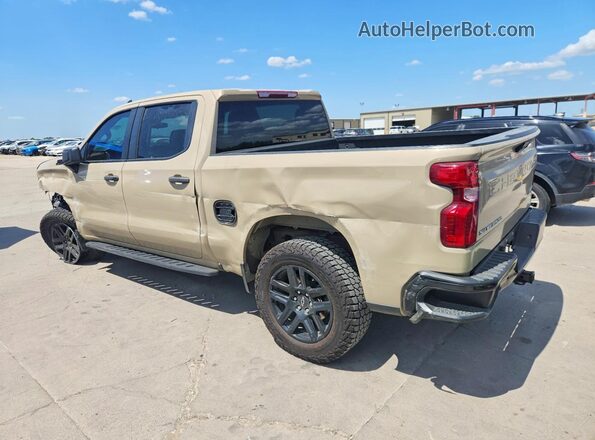 3GCPDCEKXPG194377 2023 CHEVROLET SILVERADO Tan უკანა მარცხენა