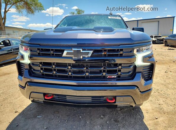 3GCPDFEK1NG608791 2022 CHEVROLET SILVERADO Black Front view