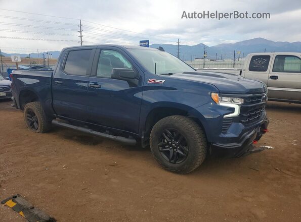 3GCPDFEK7PG265794 2023 CHEVROLET SILVERADO Blue Առջևի աջ