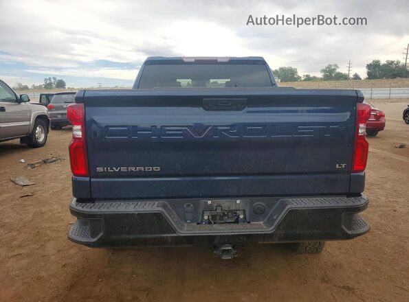 3GCPDFEK7PG265794 2023 CHEVROLET SILVERADO Blue Հետևի տեսք