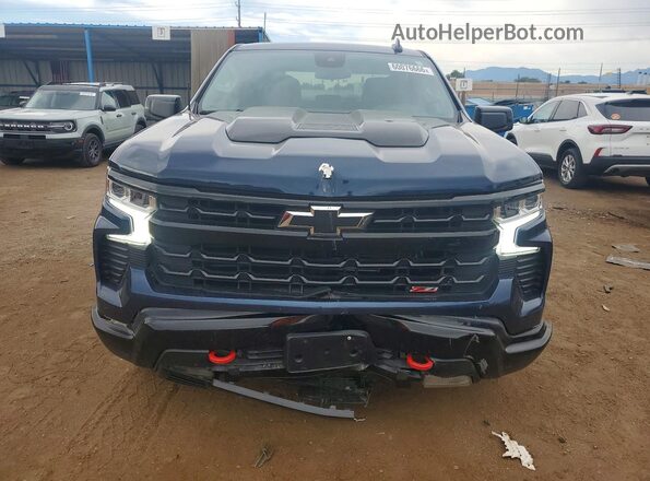 3GCPDFEK7PG265794 2023 CHEVROLET SILVERADO Blue Դիմացի տեսք