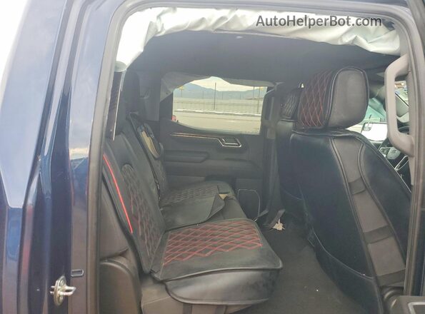 3GCPDFEK7PG265794 2023 CHEVROLET SILVERADO Blue Հետևի նստատեղերի տեսք