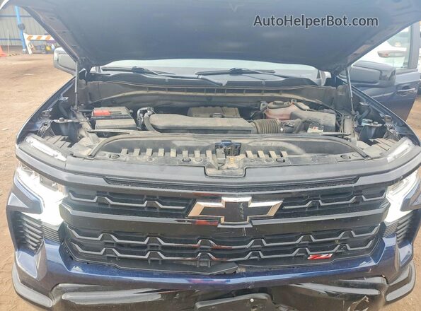 3GCPDFEK7PG265794 2023 CHEVROLET SILVERADO Blue Սալոնի հետևի տեսք