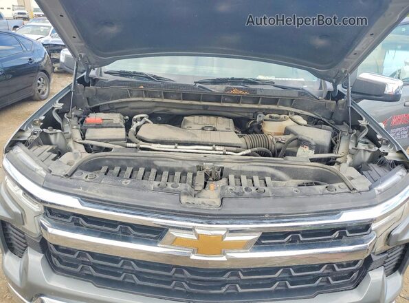 3GCPDKEK0PG244777 2023 CHEVROLET SILVERADO Gray Vista interior trasera