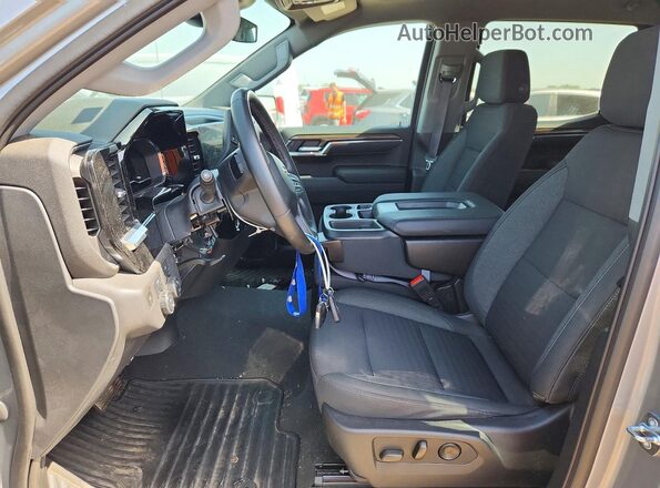 3GCPDKEK3PG252047 2023 CHEVROLET SILVERADO Silver Вид салону спереду