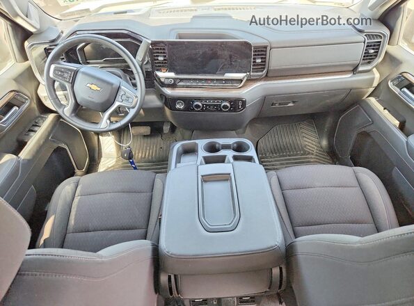 3GCPDKEK3PG252047 2023 CHEVROLET SILVERADO Silver Вид панелі приладів