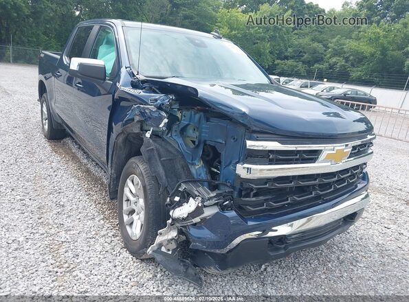3GCPDKEK7NG520014 2022 CHEVROLET SILVERADO Dark Blue წინა ხედი