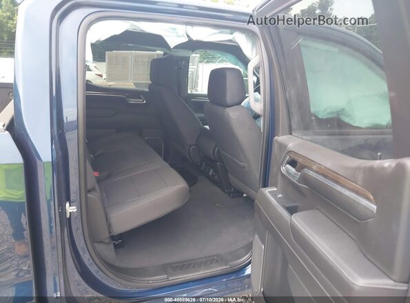 3GCPDKEK7NG520014 2022 CHEVROLET SILVERADO Dark Blue VIN კოდის სტიკერის ხედი
