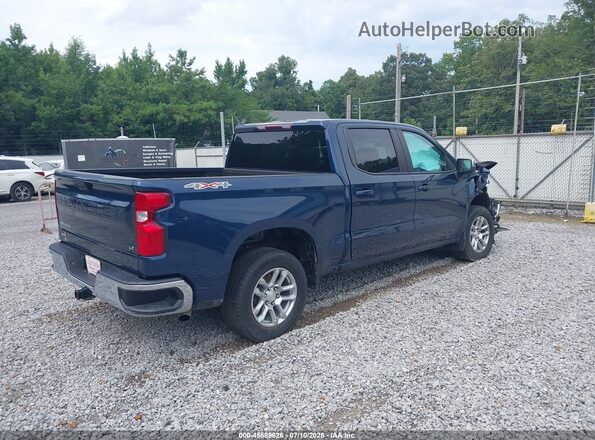 3GCPDKEK7NG520014 2022 CHEVROLET SILVERADO Dark Blue უკანა მარჯვენა