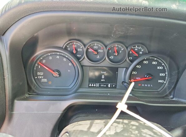 3GCPKAEK6TG328628 2026 CHEVROLET SILVERADO White Instrument cluster view