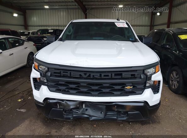 3GCPKAEK6TG333361 2026 CHEVROLET SILVERADO White Widok zestawu wskaźników