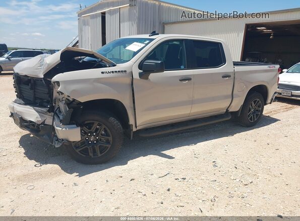 3GCPKBEK2TG192648 2026 CHEVROLET SILVERADO Кремовый Передняя левая четверть