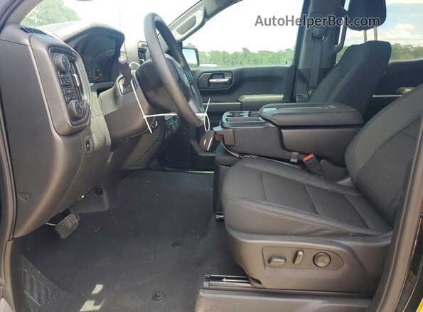 3GCPKCEK5SG333281 2025 CHEVROLET SILVERADO Black წინა სალონის ხედი