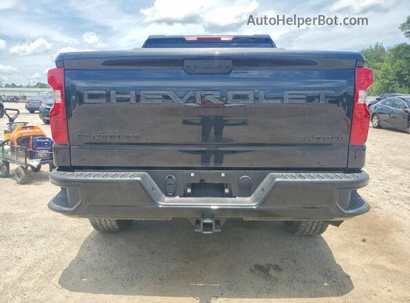 3GCPKCEK5SG333281 2025 CHEVROLET SILVERADO Black უკანა ხედი