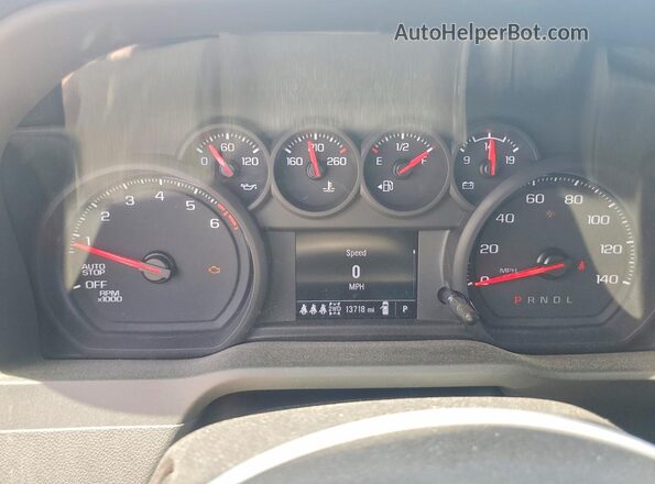 3GCPKCEK5SG333281 2025 CHEVROLET SILVERADO Black ხელსაწყოთა პანელის ხედი