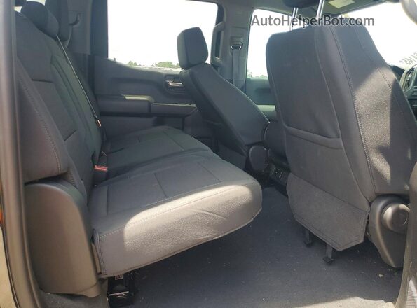 3GCPKCEK5SG333281 2025 CHEVROLET SILVERADO Black უკანა სავარძლების ხედი