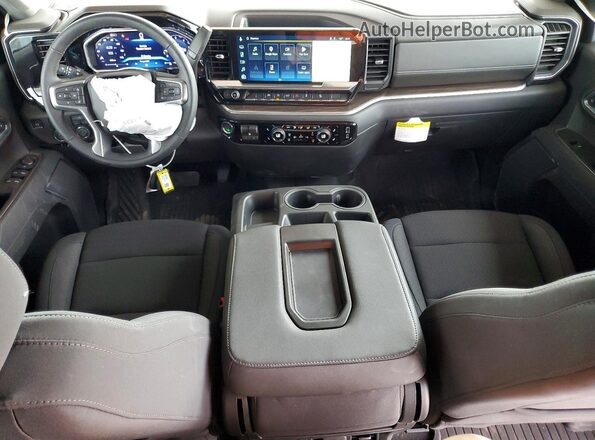 3GCPKFEK5TG210678 2026 CHEVROLET SILVERADO Gray Dashboard view