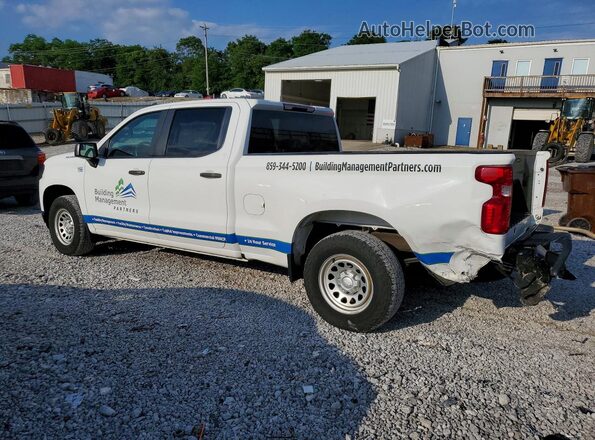 3GCPWAEF7MG340859 2021 CHEVROLET SILVERADO White Հետևի ձախ