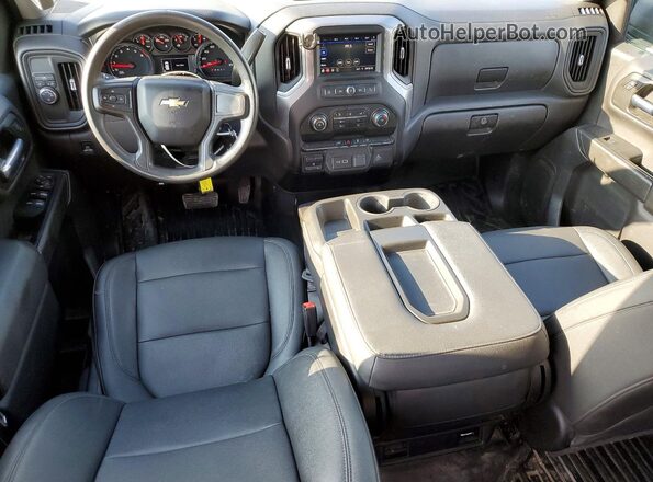 3GCPWAEF7MG340859 2021 CHEVROLET SILVERADO White Առջևի վահանակի տեսք