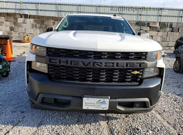 3GCPWAEF7MG340859 2021 CHEVROLET SILVERADO White Դիմացի տեսք