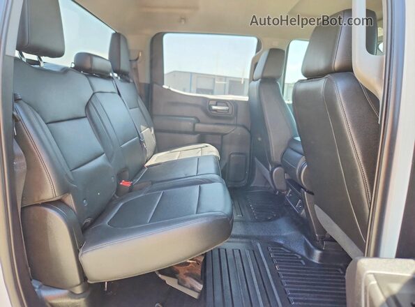 3GCPWAEH5KG264105 2019 CHEVROLET SILVERADO White Հետևի նստատեղերի տեսք