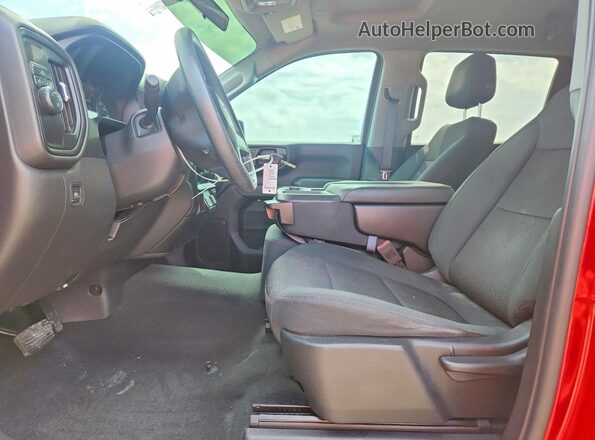 3GCPWBEF5LG149185 2020 CHEVROLET SILVERADO Red წინა სალონის ხედი