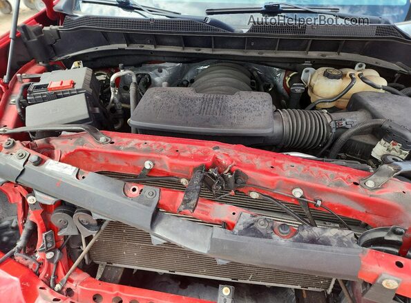 3GCPWBEF5LG149185 2020 CHEVROLET SILVERADO Red უკანა სალონის ხედი