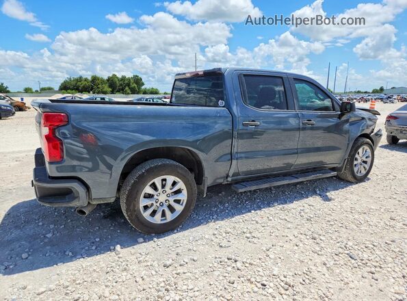 3GCPWBEH0KG203072 2019 CHEVROLET SILVERADO Серый Задняя правая четверть