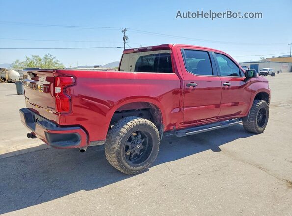 3GCPWBEH2LG244322 2020 CHEVROLET SILVERADO Maroon Rear right