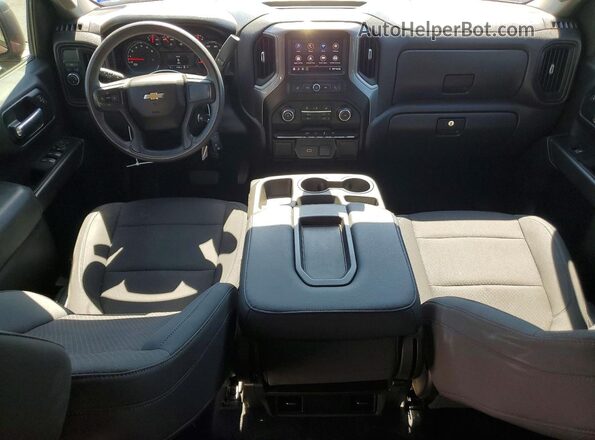3GCPWBEH2LG244322 2020 CHEVROLET SILVERADO Maroon Dashboard view