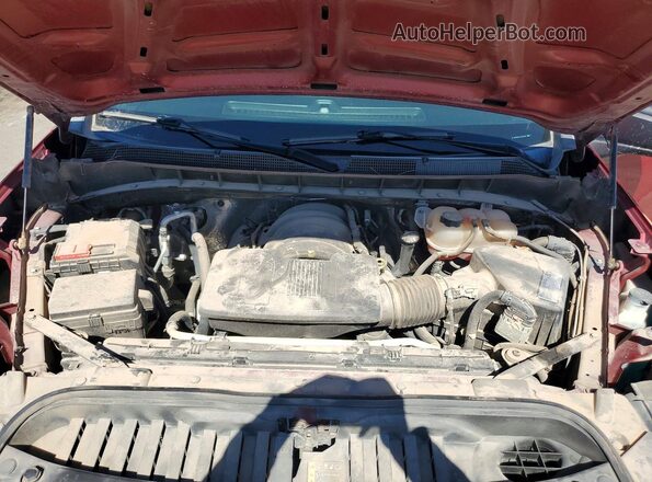 3GCPWBEH2LG244322 2020 CHEVROLET SILVERADO Maroon Rear interior view
