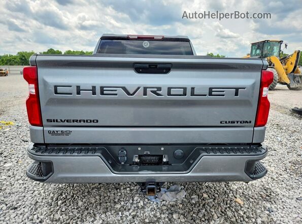 3GCPWBEH3MG167459 2021 CHEVROLET SILVERADO Серый Вид сзади