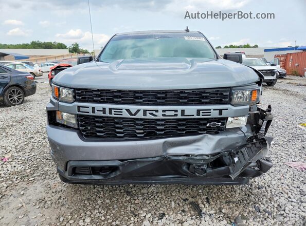 3GCPWBEH3MG167459 2021 CHEVROLET SILVERADO Серый Вид спереди
