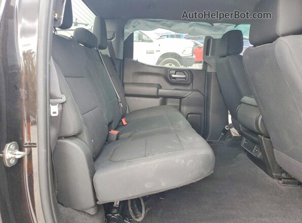 3GCPWBEH4LG194118 2020 CHEVROLET SILVERADO Brown Vista de los asientos traseros