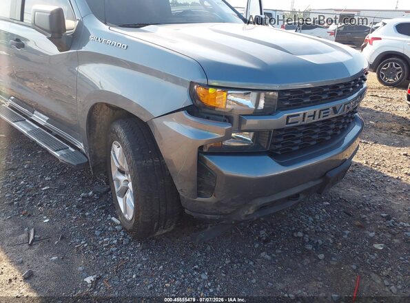 3GCPWBEH7KG309986 2019 CHEVROLET SILVERADO Gray წინა ხედი