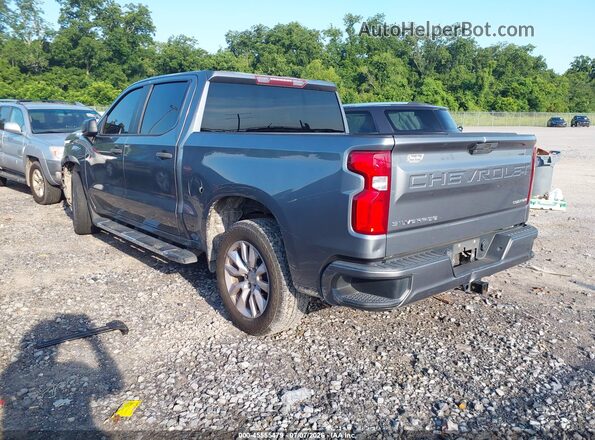3GCPWBEH7KG309986 2019 CHEVROLET SILVERADO Gray უკანა მარცხენა