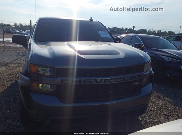 3GCPWBEH7KG309986 2019 CHEVROLET SILVERADO Gray ხელსაწყოთა პანელის ხედი
