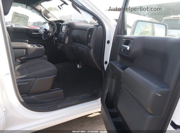 3GCPWBEH8LG115176 2020 CHEVROLET SILVERADO White Widok wnętrza z przodu