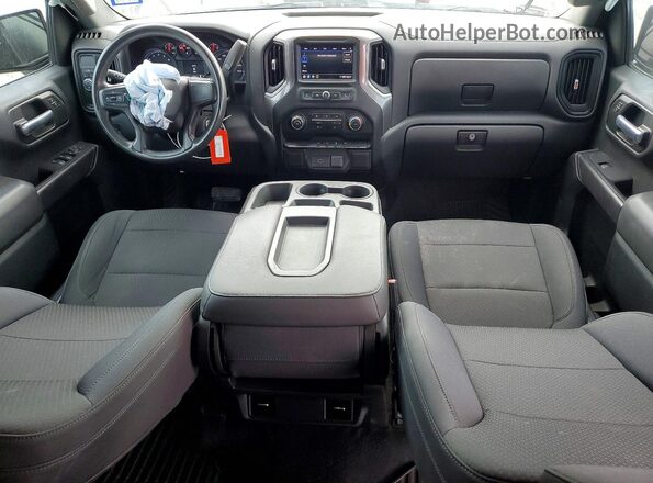 3GCPWBEHXLG133808 2020 CHEVROLET SILVERADO Gray Widok deski rozdzielczej