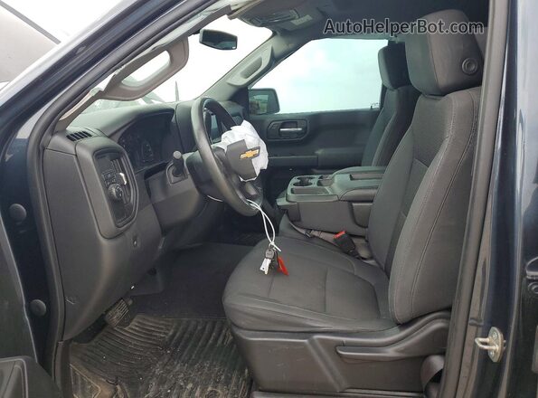 3GCPWBEHXLG133808 2020 CHEVROLET SILVERADO Gray Widok wnętrza z przodu