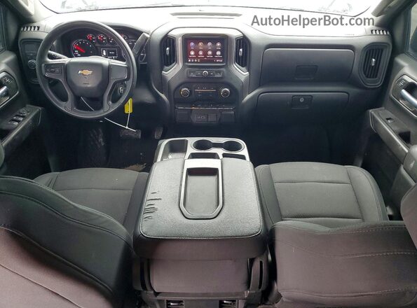 3GCPWBEK3MG114367 2021 CHEVROLET SILVERADO Угольный Вид панели приборов