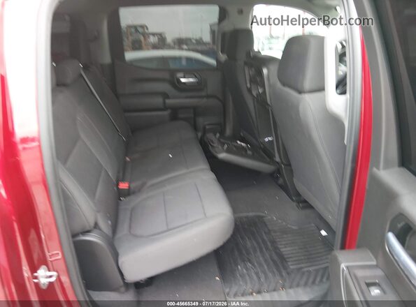 3GCPWBEK3MG290836 2021 CHEVROLET SILVERADO Бордовый Вид наклейки с VIN-кодом