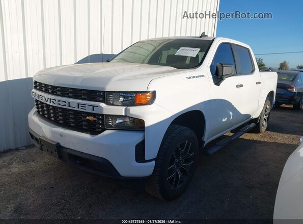 3GCPWBEK9LG356434 2020 CHEVROLET SILVERADO White Przód lewy