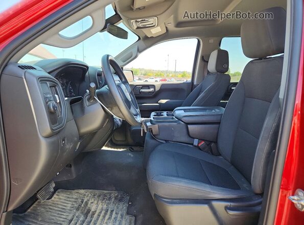 3GCPWBEKXNG173952 2022 CHEVROLET SILVERADO Red Vista interior delantera
