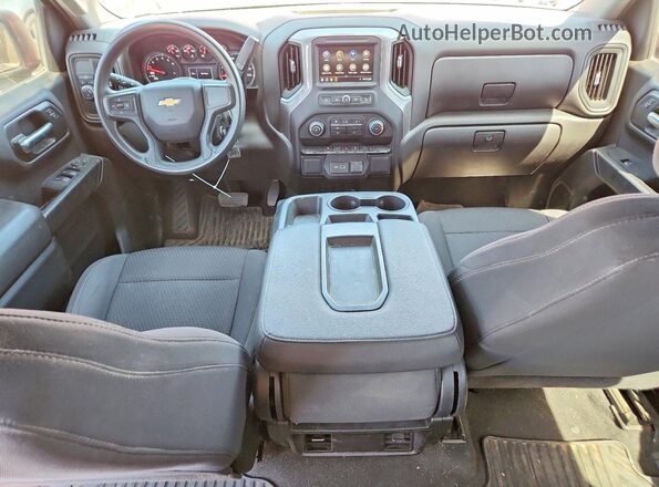 3GCPWBEKXNG173952 2022 CHEVROLET SILVERADO Red Vista del salpicadero