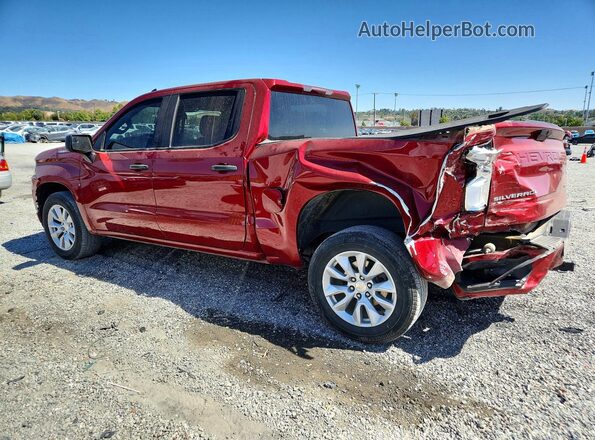 3GCPWBEKXNG173952 2022 CHEVROLET SILVERADO Red Trasero izquierdo
