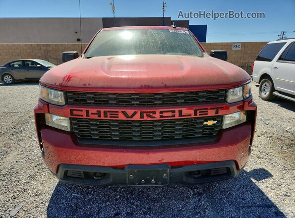 3GCPWBEKXNG173952 2022 CHEVROLET SILVERADO Red Vista frontal