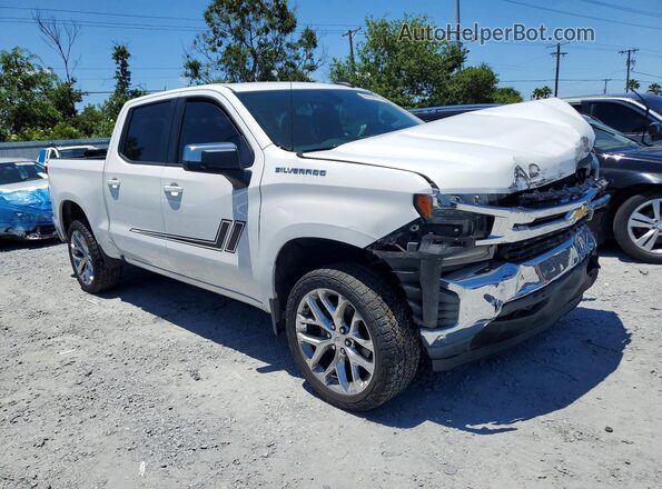 3GCPWCED0KG166480 2019 CHEVROLET SILVERADO White წინა მარჯვენა
