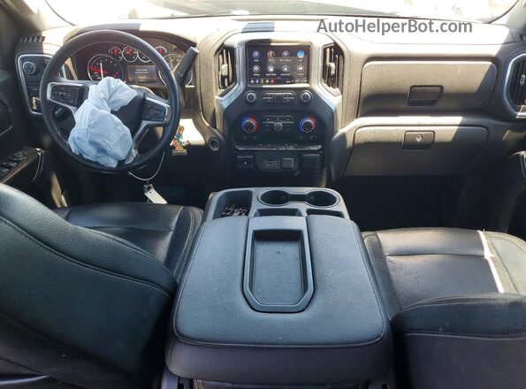 3GCPWCED0KG166480 2019 CHEVROLET SILVERADO White წინა პანელის ხედი